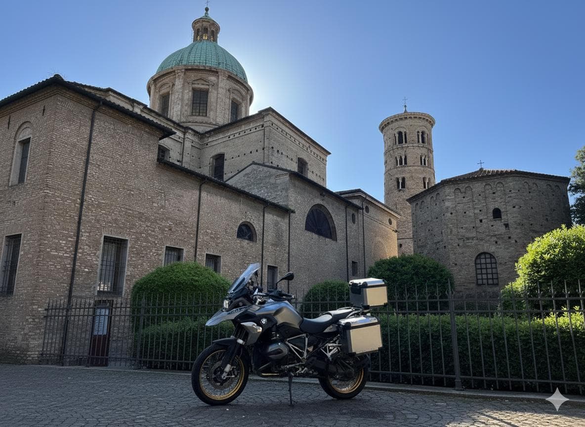 Italian motorcycle touring scene 1